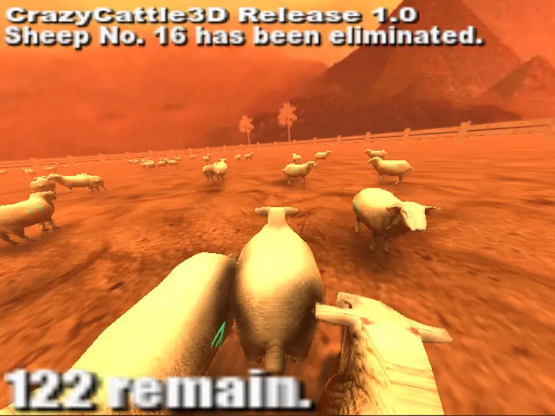 Crazy Cattle 3D explosion in Ireland